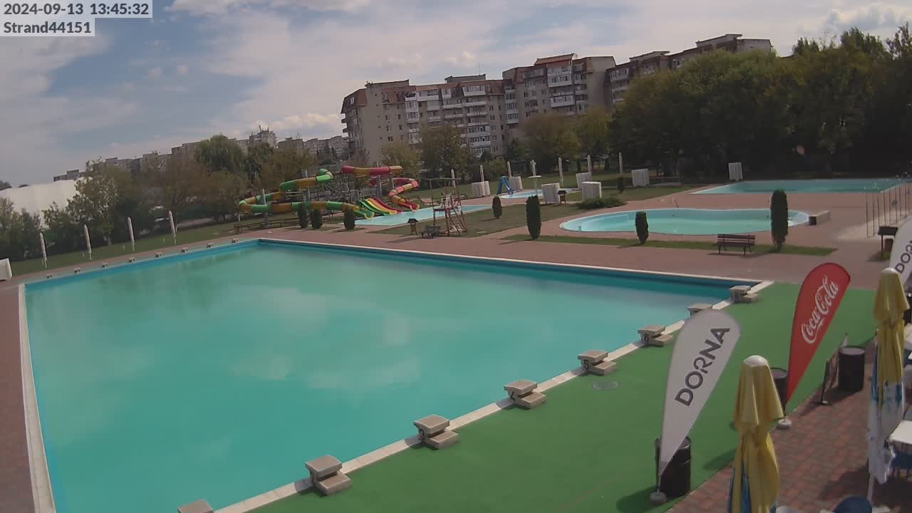 webcam strand sfantu gheorghe